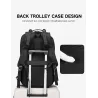 Modischer Rucksack - 15,6 Zoll Laptoptasche - Diebstahlsicherung - USB-Ladeanschluss - Wasserdicht