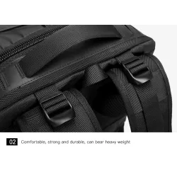 Modischer Rucksack - 15,6 Zoll Laptoptasche - Diebstahlsicherung - USB-Ladeanschluss - Wasserdicht