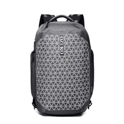 OZUKO – modischer Rucksack – 15,6 Zoll Laptoptasche – Diebstahlschutz – mit Schuhaufbewahrung – USB-Ladeanschluss – wasserdicht
