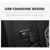 OZUKO – modischer Rucksack – 15,6 Zoll Laptoptasche – Diebstahlschutz – mit Schuhaufbewahrung – USB-Ladeanschluss – wasserdicht