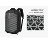 OZUKO – modischer Rucksack – 15,6 Zoll Laptoptasche – Diebstahlschutz – mit Schuhaufbewahrung – USB-Ladeanschluss – wasserdicht