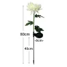 Lampe in Form einer Chrysantheme - Gartenleuchte - Solar - LED - wasserdicht