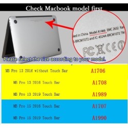 Schützende Tastaturabdeckung aus Silikon - für MacBook Pro 13 / 15