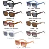 Modische kleine rechteckige Sonnenbrille - UV400 - Unisex