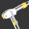 Angelrutenhalter - Halter - verstellbar - flexibel - rutschfest - Edelstahl