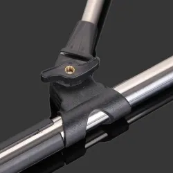 Angelrutenhalter - Halter - verstellbar - flexibel - rutschfest - Edelstahl