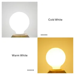LED-Edison-Glühbirne - milchiges Glas - 5 W - AC110V 220V - G80 - G95 - G125 - A60 - ST64