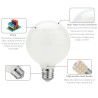 LED-Edison-Glühbirne - milchiges Glas - 5 W - AC110V 220V - G80 - G95 - G125 - A60 - ST64