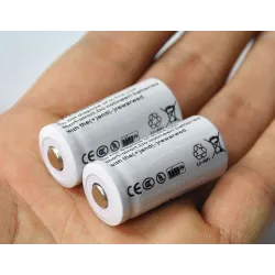 37V 2200mAh CR123A 16340 lithium battery - rechargeable - 4 piecesBattery