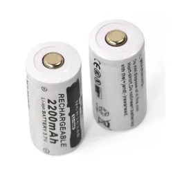 37V 2200mAh CR123A 16340 Lithiumbatterie - wiederaufladbar - 4 Stück