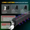 LED light bar - 3-row - combo beam - waterproof - for car / tractor / 4WD / truck / SUV / ATV - 12V - 24VLED light bar
