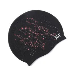 361 - silicone swimming cap - waterproof - unisexSwimming
