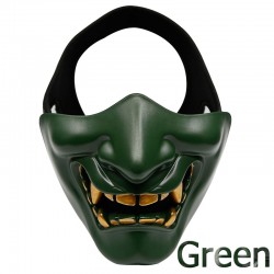 Half face mask - for Halloween - paintball - airsoft gunMasks