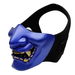 Halbgesichtsmaske - für Halloween - Paintball - Airsoft-Pistole