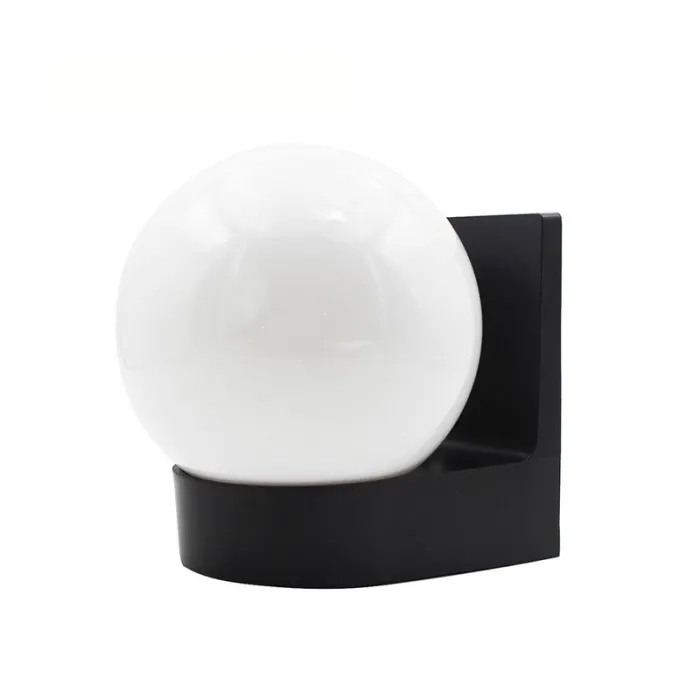 Moderne kugelförmige Lampe - Außenwandleuchte