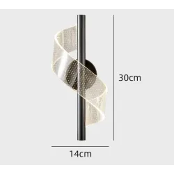 Moderne luxuriöse Wandlampe - LED - Acrylleuchte