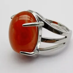 Vintage Ring - mit Naturstein - Kristall Tigerauge - Rhodonit - Sodalith - Sandstein - Labradorit - Lapis