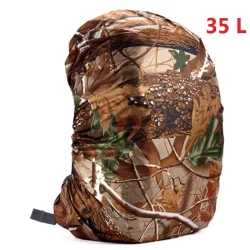 Wasserdichte Rucksack-Regenhülle - verstellbar - 33l - 45l