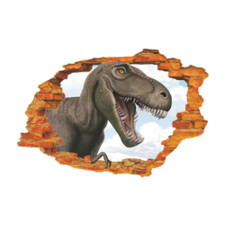 Dekorativer Wandaufkleber - Jurassic Park - Super Dinosaurier
