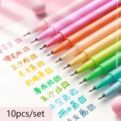 Bunter Gelstift - Marker - 10 Farben