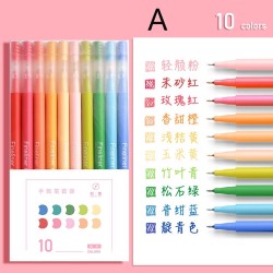 Colorful gel pen - marker - 10 colors