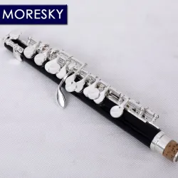 MORESKY - mini piccolo - C-key flute - cupronickel - silver platedMusical Instruments