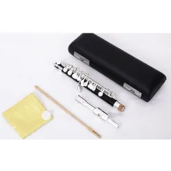 MORESKY - mini piccolo - C-key flute - cupronickel - silver platedMusical Instruments