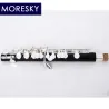 MORESKY - mini piccolo - C-Key flute - cupronickel - silver plated - with caseMusical Instruments