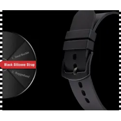 SINOBI - modische Quarzuhr - Silikonarmband - Metalldraht