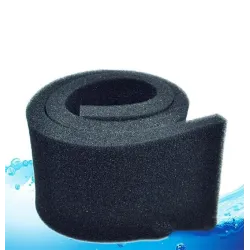 Schwarzer biochemischer Baumwollfilter - Schwamm - für Aquarien - 50 * 12 * 2cm
