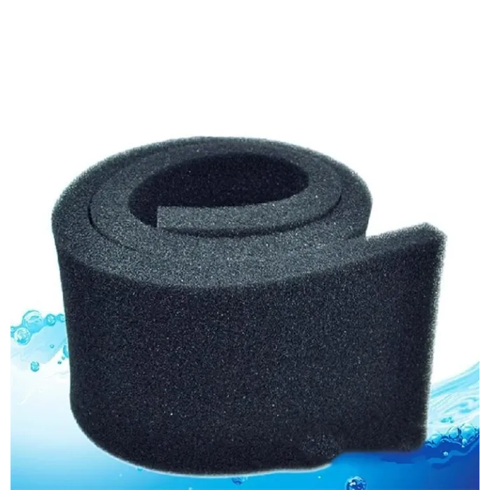 Schwarzer biochemischer Baumwollfilter - Schwamm - für Aquarien - 50 * 12 * 2cm