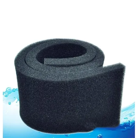 Schwarzer biochemischer Baumwollfilter - Schwamm - für Aquarien - 50 * 12 * 2cm