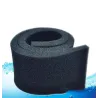 Schwarzer biochemischer Baumwollfilter - Schwamm - für Aquarien - 50 * 12 * 2cm