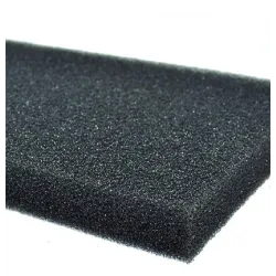 Schwarzer biochemischer Baumwollfilter - Schwamm - für Aquarien - 50 * 12 * 2cm