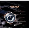 SINOBI - fashionable quartz watch - waterproof - leather strapWatches