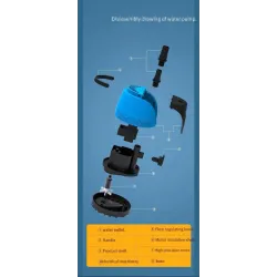 Aquarienwasserpumpe - Filterpumpe - flüsterleise - geringe Saugleistung - 10W - 80W