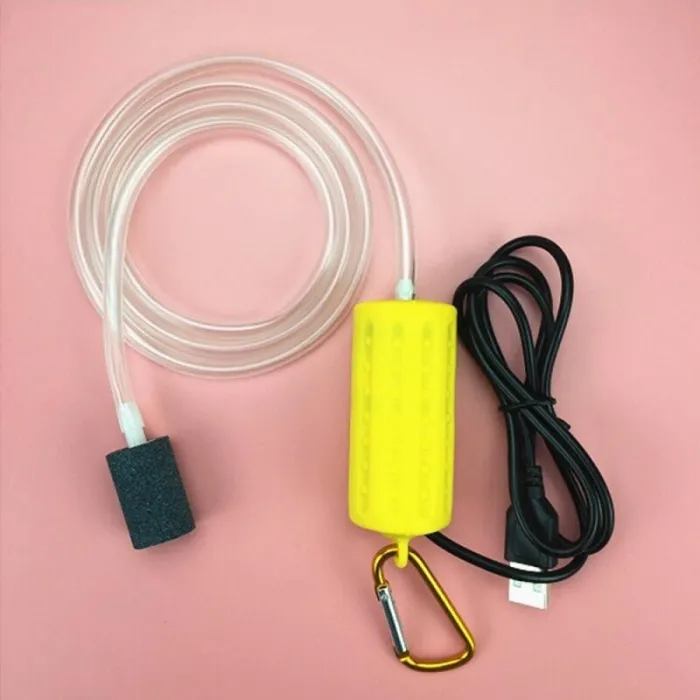Mini Wasserpumpe - Sauerstoff Luftpumpe - USB - leise - energiesparend - für Aquarien - Springbrunnen