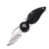 Klappbares Mini-Taschenmesser - Edelstahl - Blattform