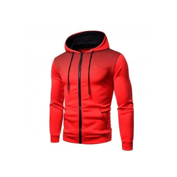 3D printing - hooded sweatshirt - long sleeve - zipperHoodies & Sweatshirt