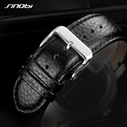 SINOBI - fashionable creative quartz watch - waterproof - leather strapWatches