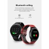 Sports Smart Watch - Full Touch - Bluetooth - Anruf - Überwachung - Herzfrequenz - Musikplayer - Wasserdicht