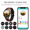 Luxuriöse Smart Watch - Full Touch - Sport-/Fitness-Tracker - Herzfrequenz - Wasserdicht - IOS - Android