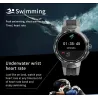 Luxuriöse Smart Watch - Full Touch - Sport-/Fitness-Tracker - Herzfrequenz - Wasserdicht - IOS - Android