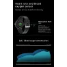 Luxuriöse Smart Watch - Full Touch - Sport-/Fitness-Tracker - Herzfrequenz - Wasserdicht - IOS - Android