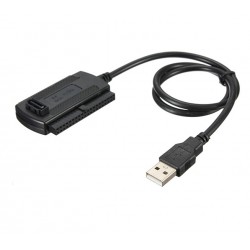 USB 2.0 auf SATA IDE 2.5 / 3.5 - Festplattenkabel - Konverter