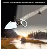 Tactical small knife - with ring - leather case - D2 steelKnives & Multitools