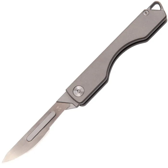Mini multifunction knife - foldable - detachable blade - titanium alloyKnives & Multitools