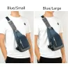 Luxurious chest / shoulder bag - backpack - USB charging port - waterproof - unisexBackpacks