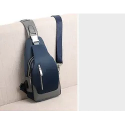 Luxurious chest / shoulder bag - backpack - USB charging port - waterproof - unisexBackpacks