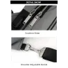 Luxurious chest / shoulder bag - backpack - USB charging port - waterproof - unisexBackpacks
